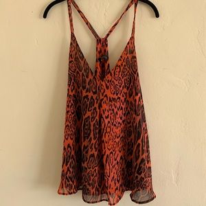 Neon Orange Going Out Top